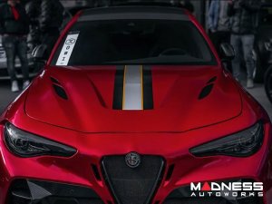 Alfa Romeo Giulia Hood - Carbon Fiber - Extreme Style Alfa Romeo Giulia Hood - Carbon Fiber - Extreme Style